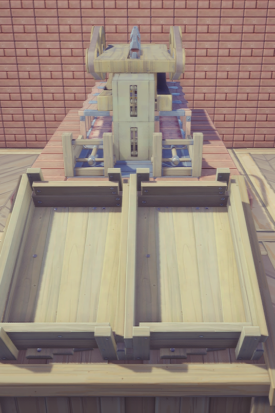 [lv5]Large Wooden Gear : Freshly made items