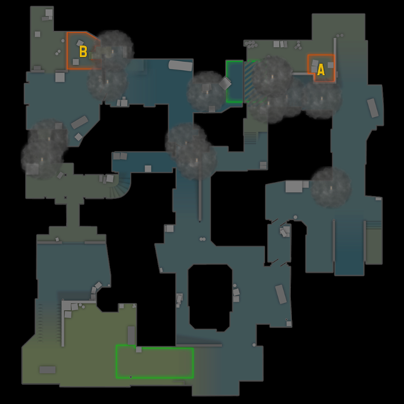 Essential Dust 2 Smokes