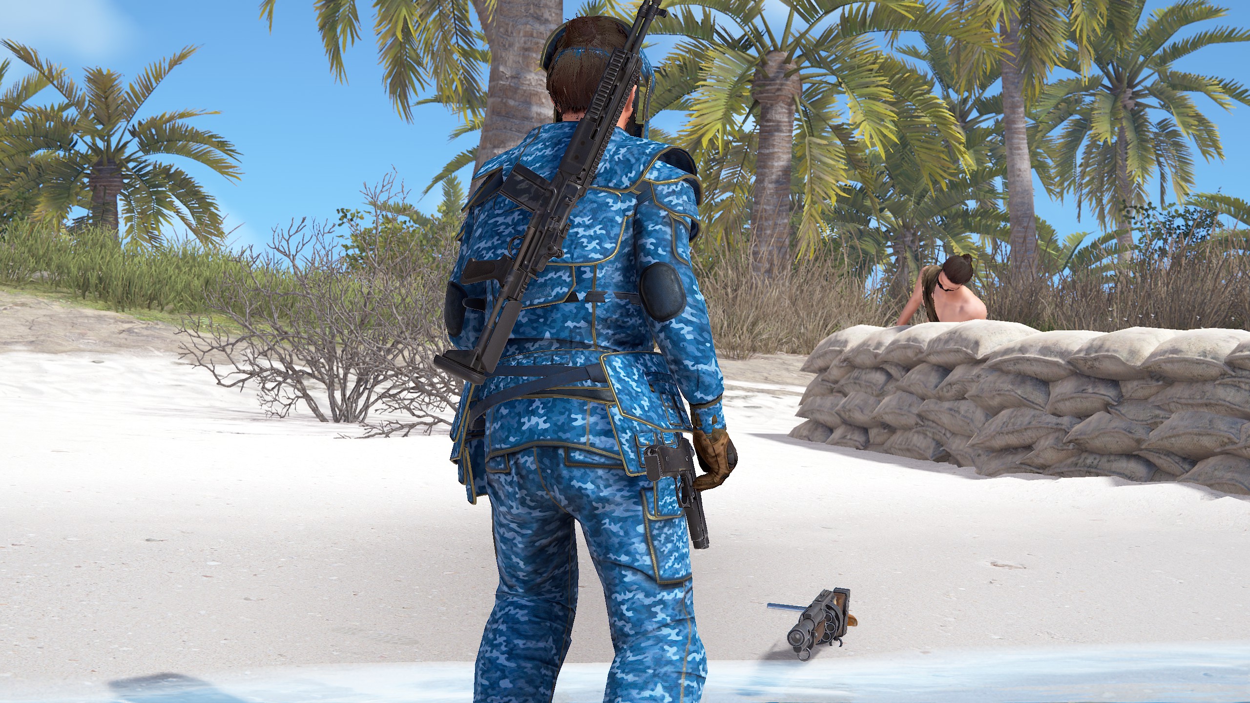 Naval Camo Helmet thumbnail 3