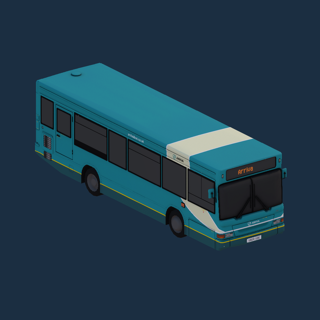 Arriva Dennis Dart MPD 8.8m Interurban