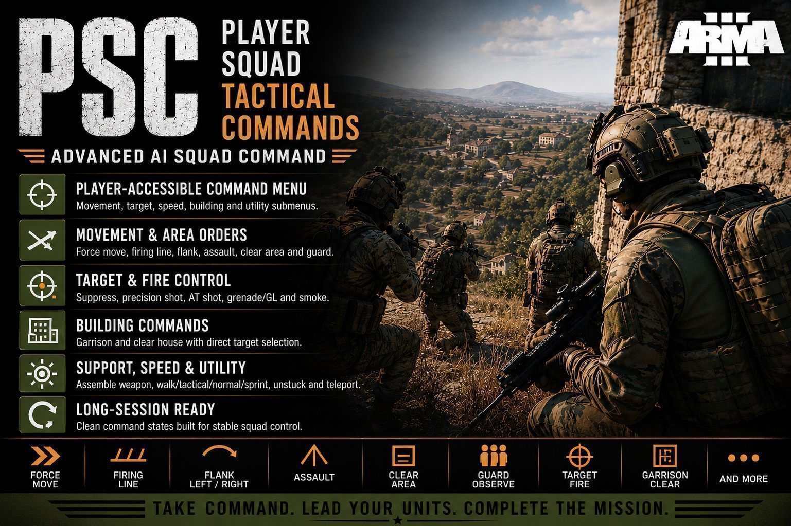 Advanced AI Squad Command - PSC