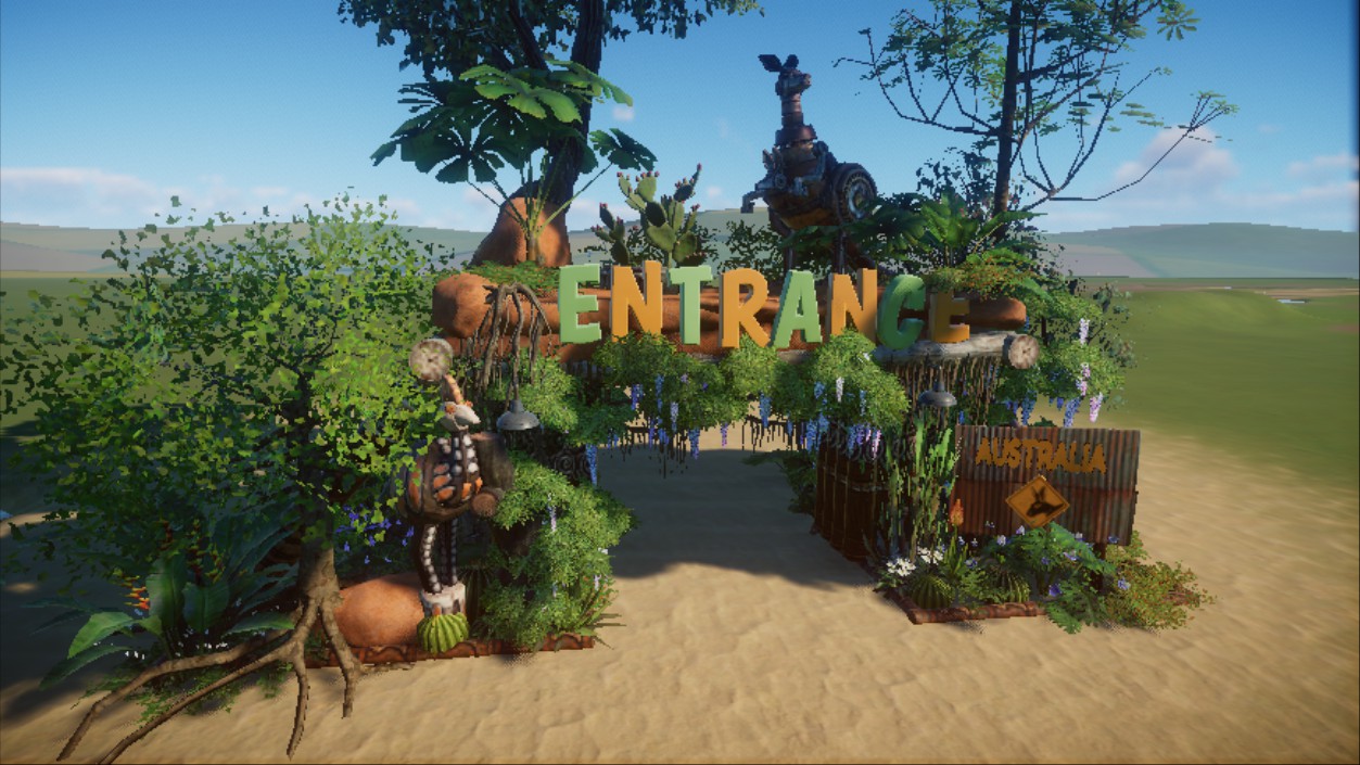 Australia entrance