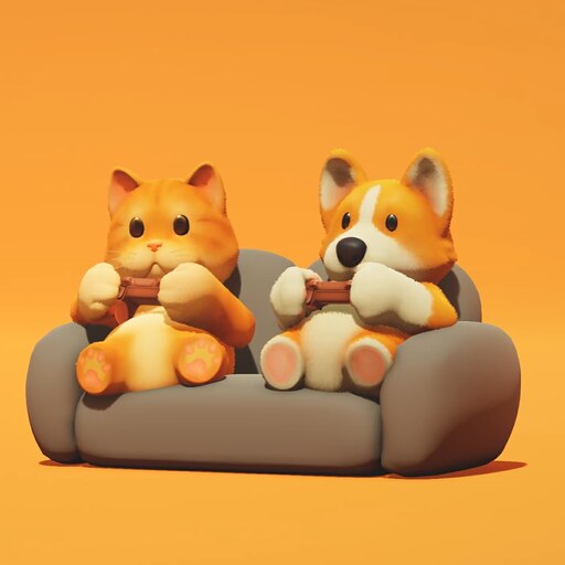 Steam Workshop::Party Animals Macchiato & Nemo
