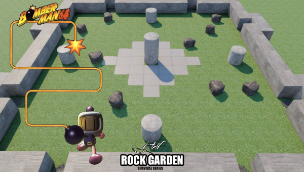 BOMBERMAN 64 - ROCK GARDEN