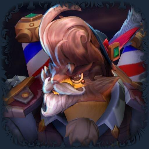 Barber Pangolier - Noble gray hair