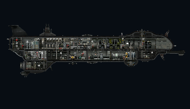 "Mako shark"  Class Light  frigate Submarine – Barotrauma Mod
