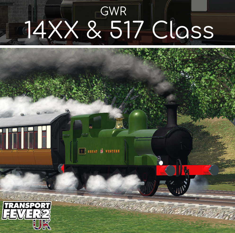 GWR 517 Class & 14XX Class 'Autotank'