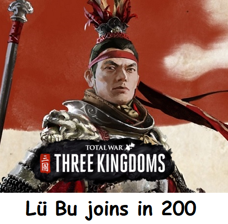 Lü Bu joins player's faction in 200