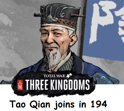 Tao Qian joins in 194 200