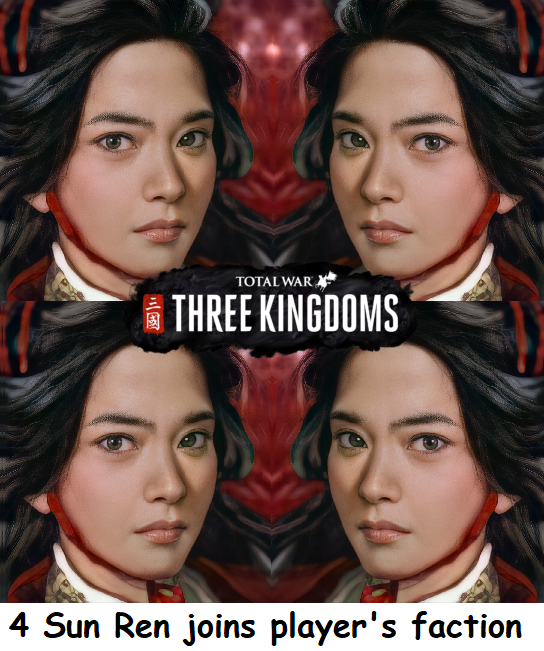 4 Sun Ren joins player's faction in 190
