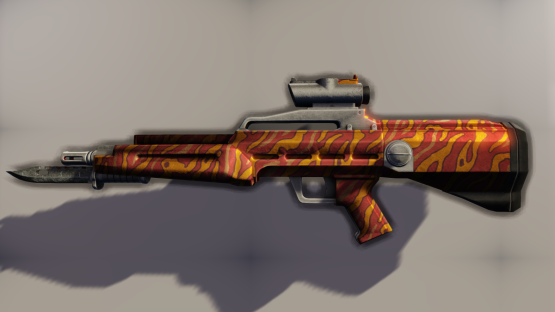 Burning Tiger Burst Rifle (Free Drop)