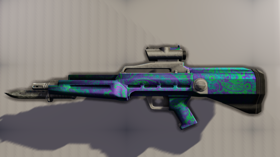 Foreign Paisley Burst Rifle (Free Drop)