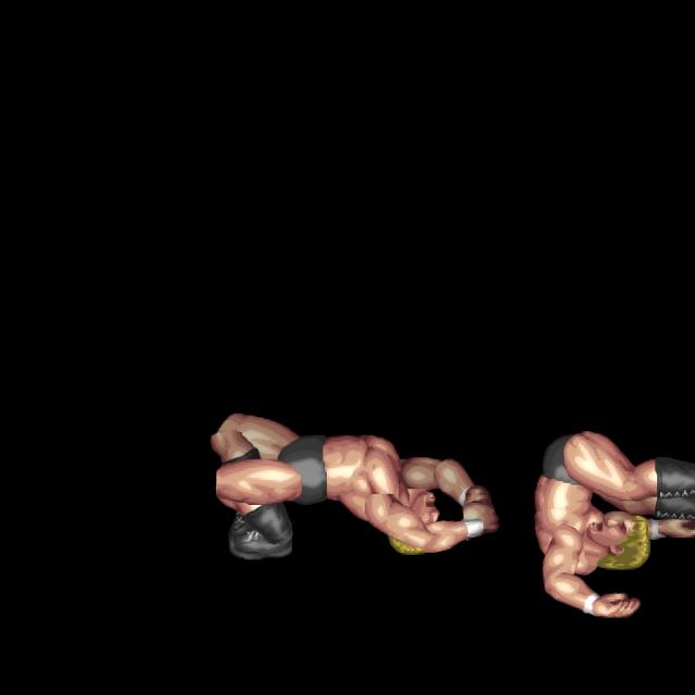 ジャーマンスープレックスホイップ(決パフォ)/German Suplex Whip(Coup De Grace Taunt)