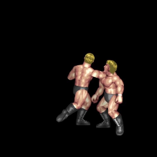 強エルボーバット(決め打撃)/Fierce Elbow Butt(Combo Clincher)
