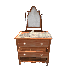 old dresser with mirror preview