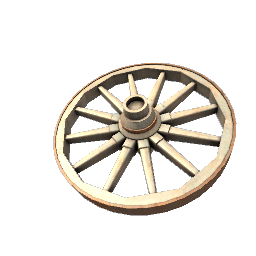 wooden wheel preview