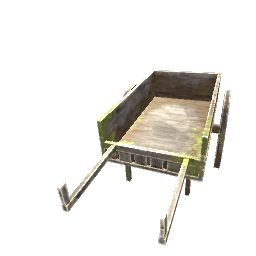 wooden cart preview
