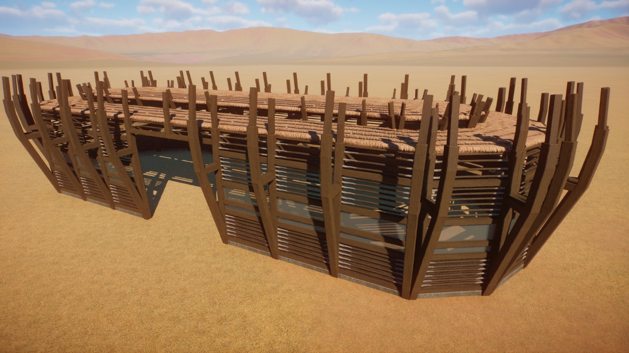 Open Giraffe House