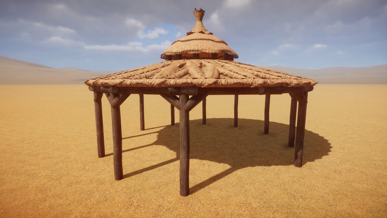 African Round Shelter