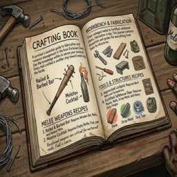 CraftingBook – Your Ultimate Recipe Guide – Project Zomboid Mod