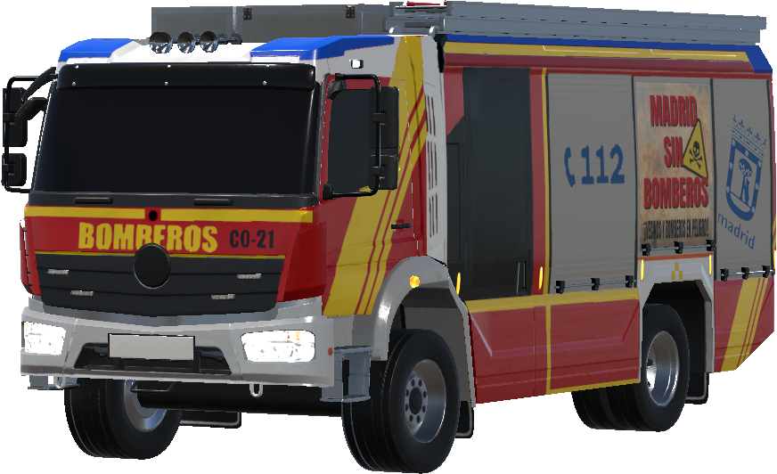 BUP BOMBEROS AYTO MADRID / Spanish madrid FD engine (españa)