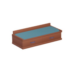 Sideboard - floor height, with mattress