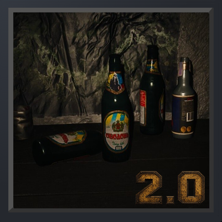 Beer and Water 2 (colored glass) preview