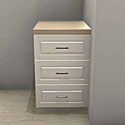 Linnea Kitchen drawer 50 cm (2) White
