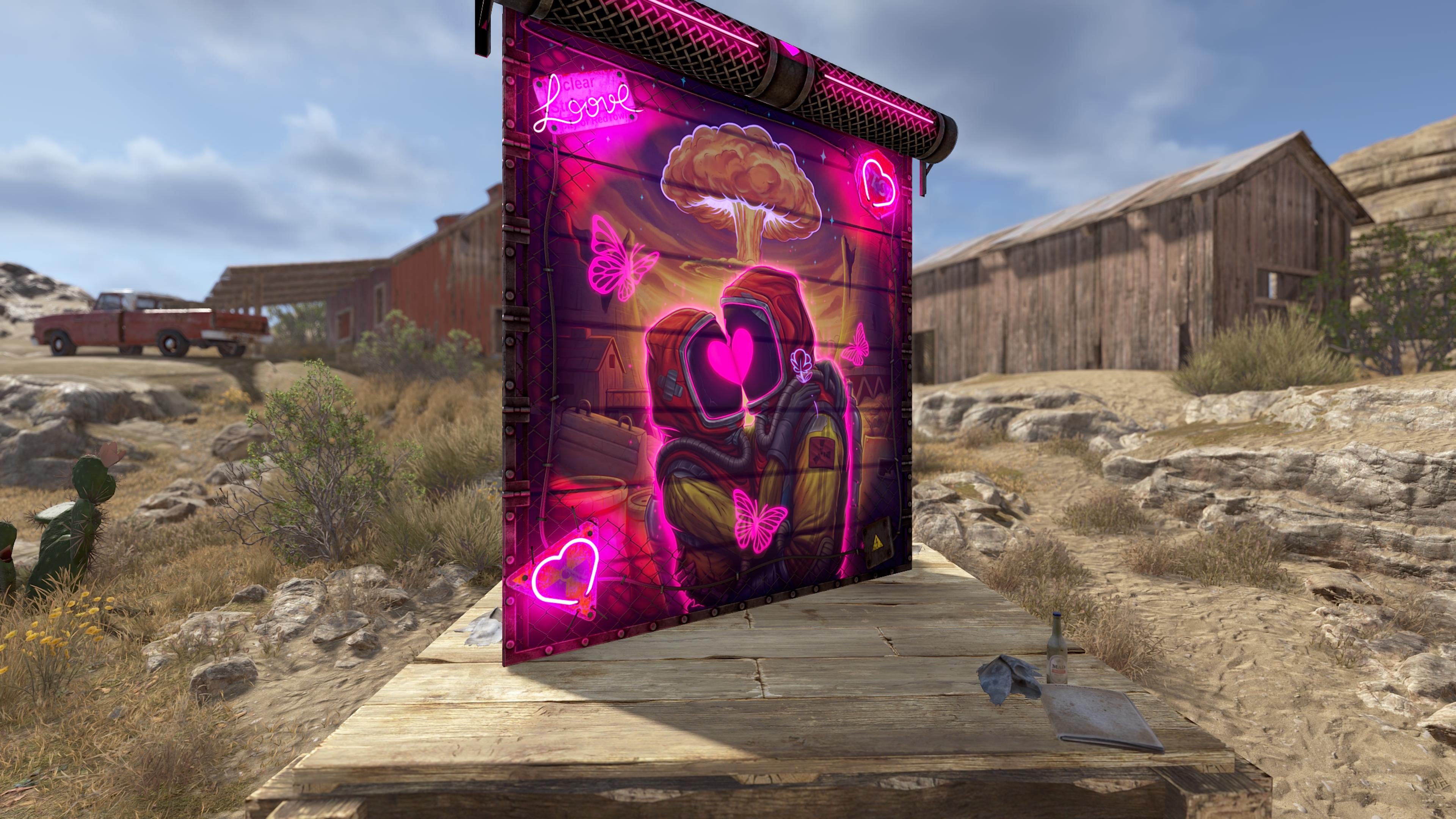 Atomic Ever After Garage Door thumbnail 4