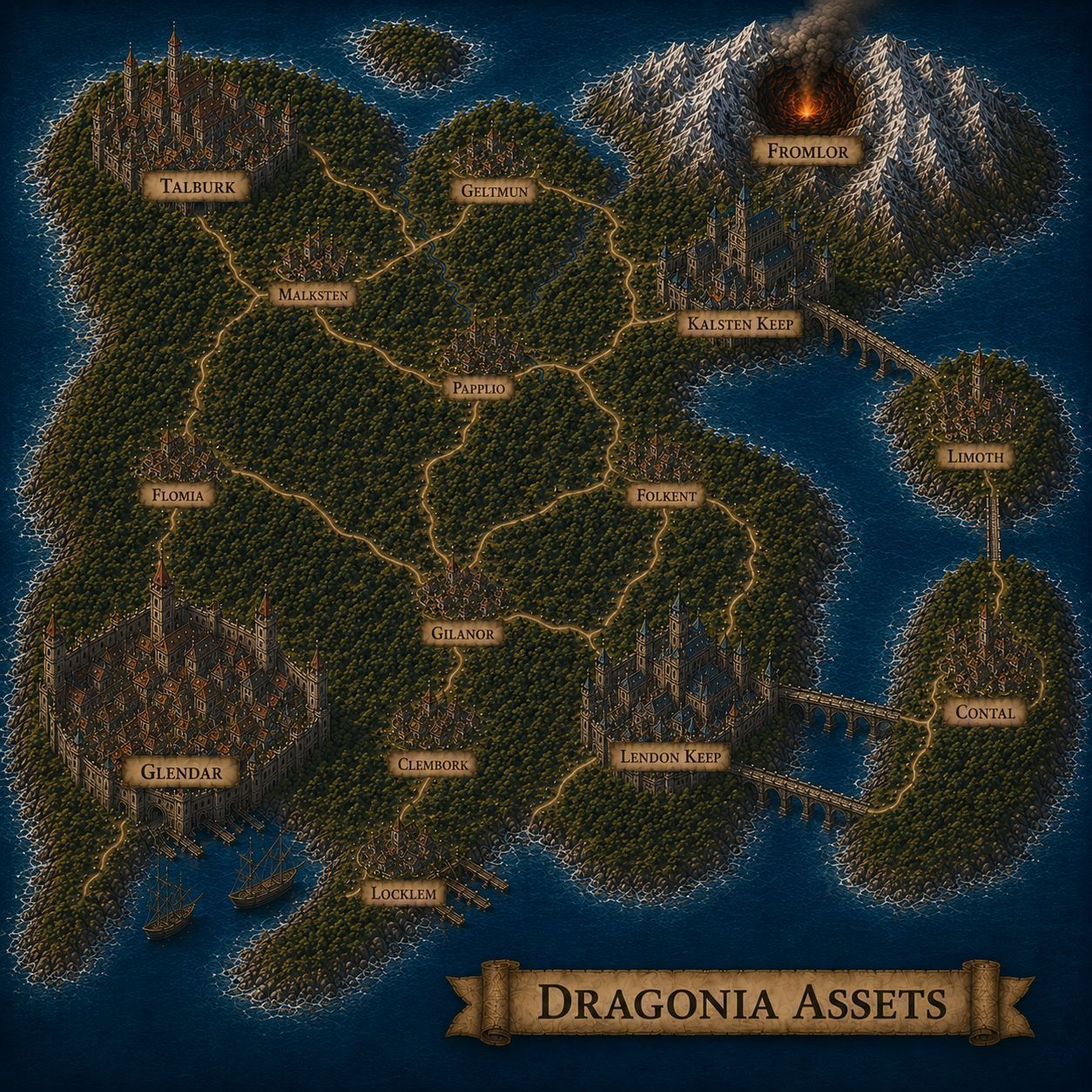 Dragonia Assets