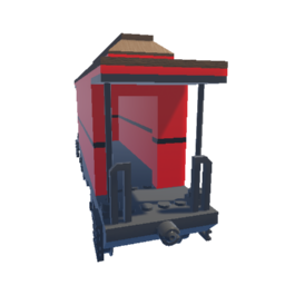  Baggage Car Mark I (red, empty)
