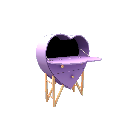Heart Vanity Table- V5