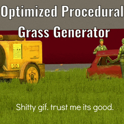 POGGS | Procedural Optimized Grass Generation System preview