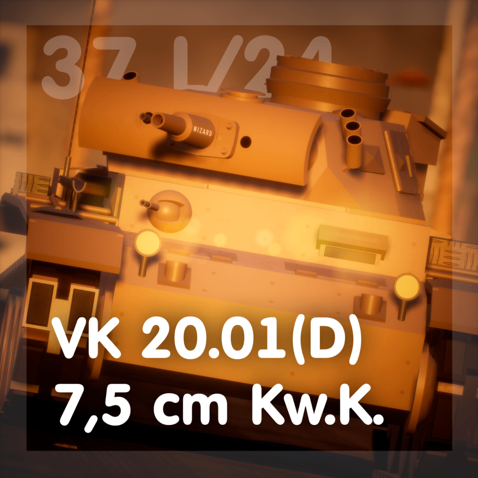 VK 20.01(D) 7,5 cm Kw.K. 37 L/24 preview