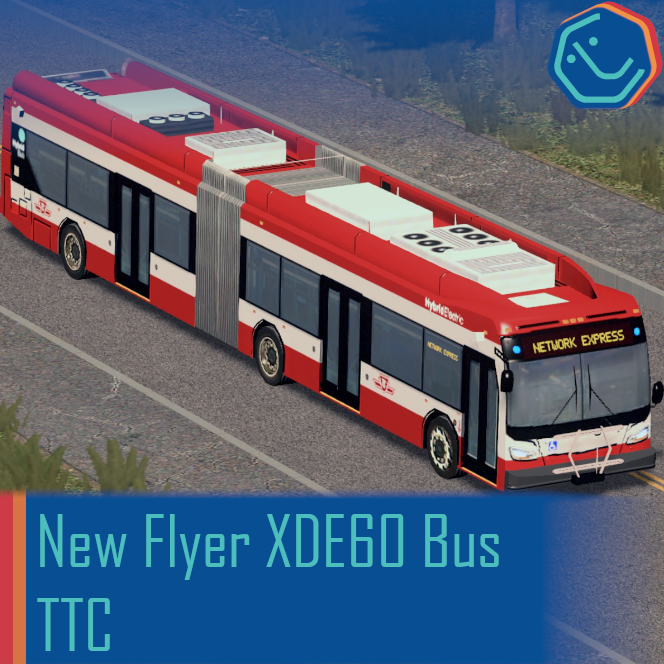 New Flyer XDE60 Bus TTC