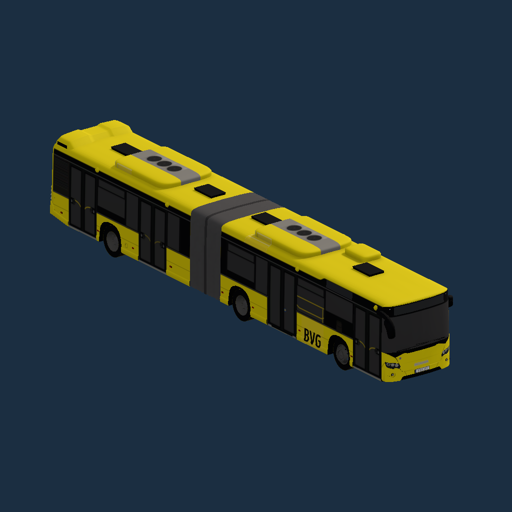 Scania Citywide LFA 4-Turrer BVG Berlin 2025