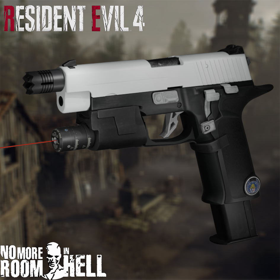 【RE4R】Resident Evil 4 Sentinel Nine Replaces Glock17