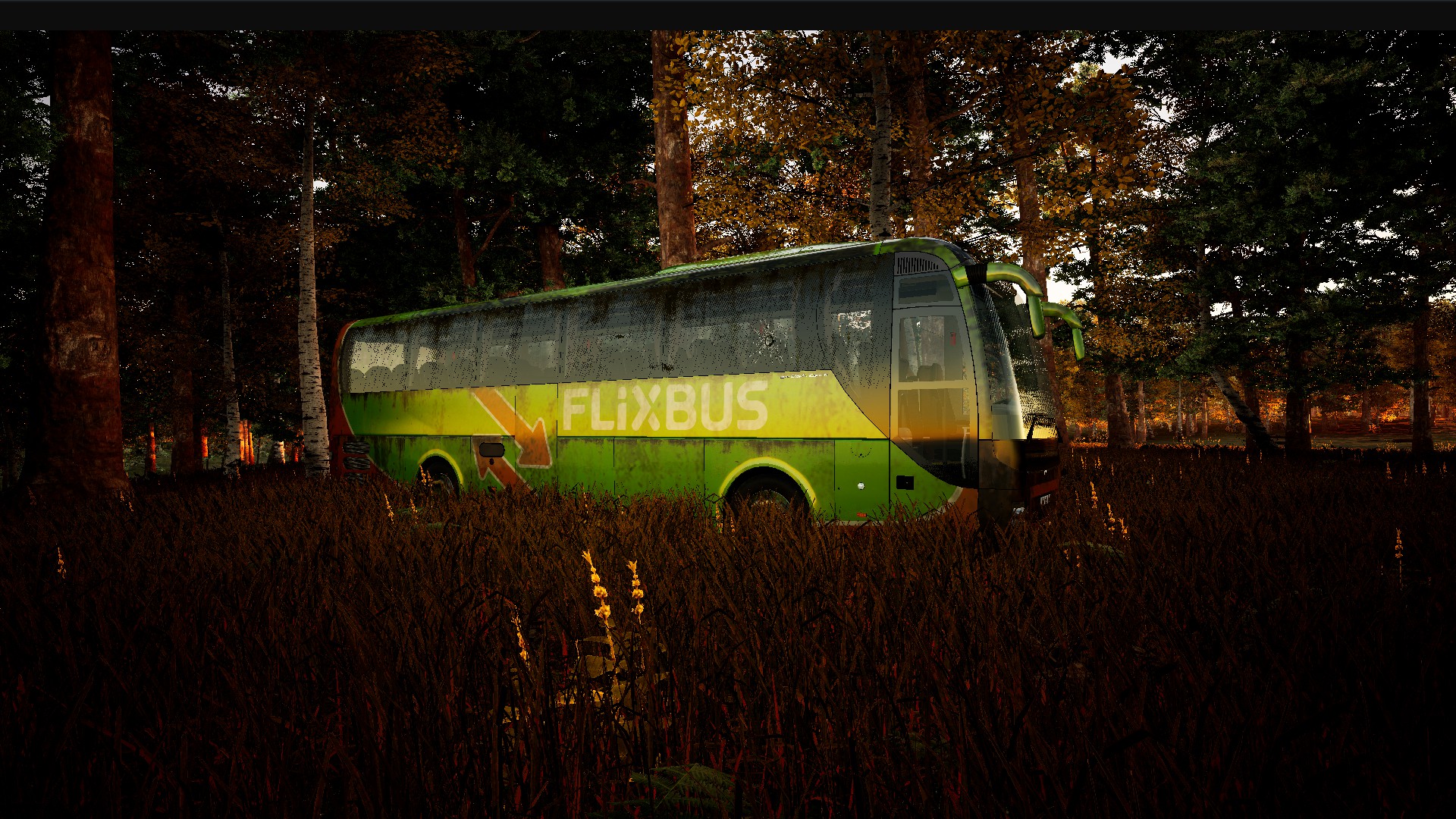 Verlassener Bus