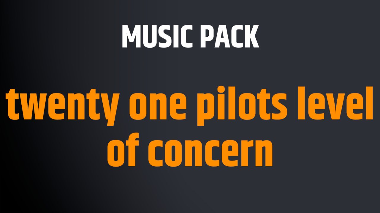 twenty one pilots level of concern