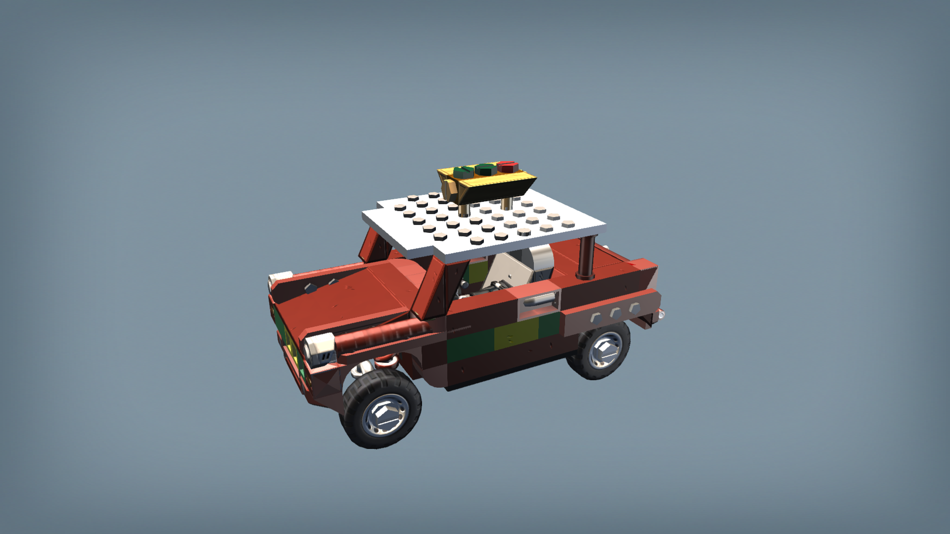 ''Hot stuff'' Trite Delivery Car (Minicity)