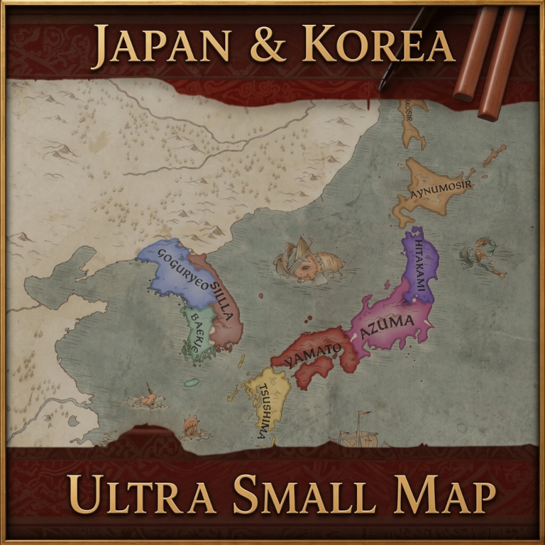 Ultra Small Map: Japan & Korea preview