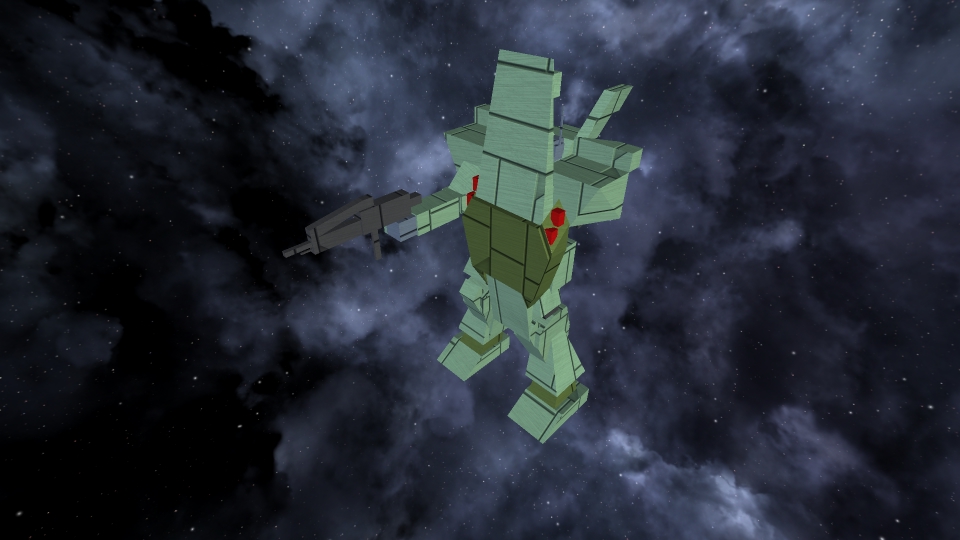 [turret] RGM-89 JEGAN . Mobile Suit Gundam Char's Counterattack