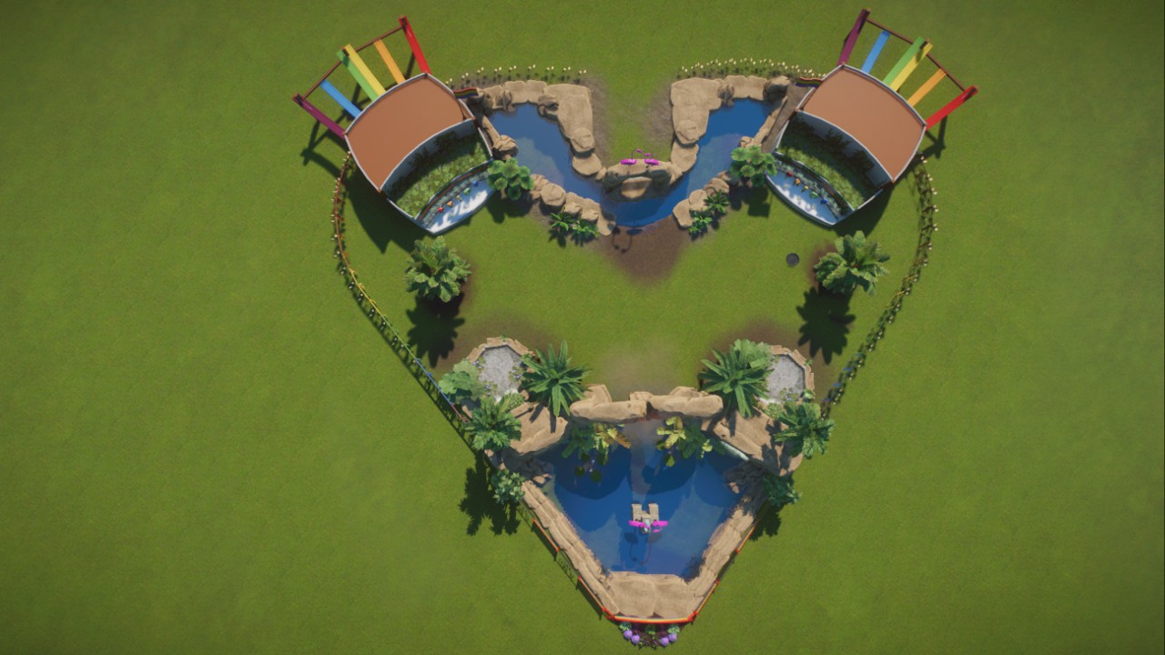 Celebrating Pride. Flamingo Habitat by Adamup