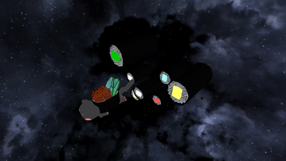 <Food>  Space Sushi cat