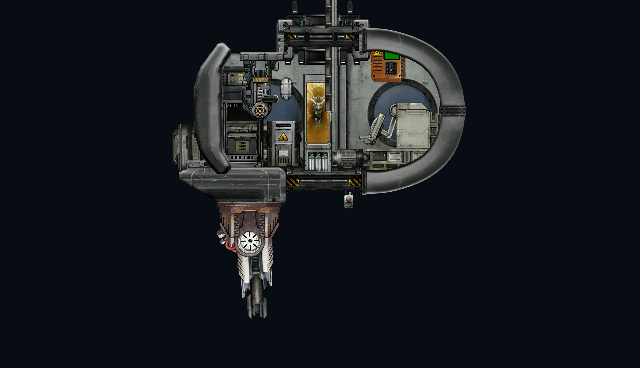 Tadpole FIghter Shuttle – Barotrauma Mod