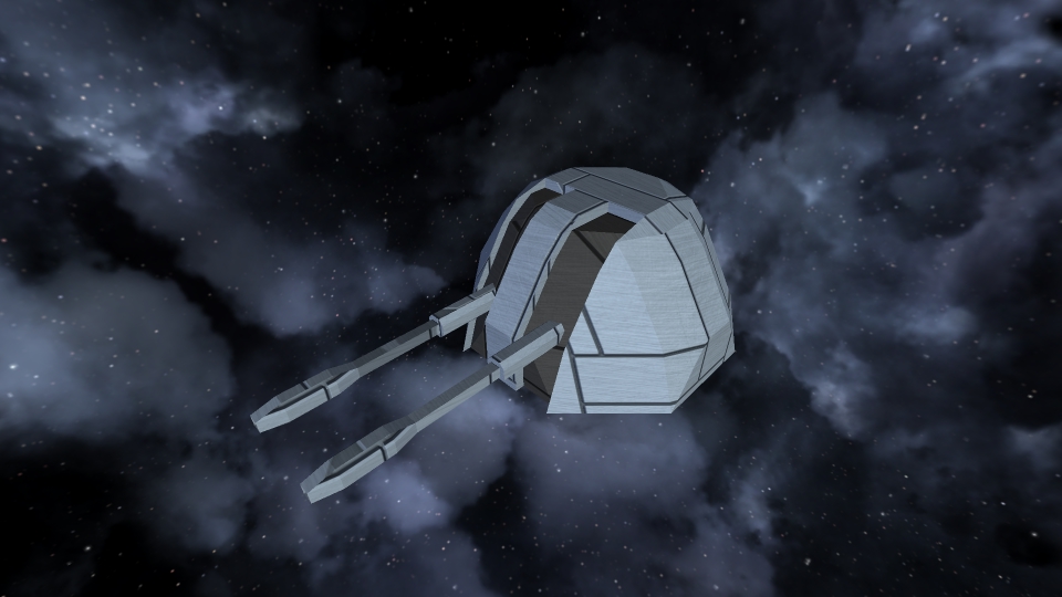 < Turret > Dreadnought-class battleship Anti-aircraft pulse laser turret No.1.Space Battleship Yamato 2202.