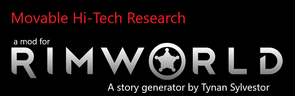Movable Hitech Research mod preview for RimWorld