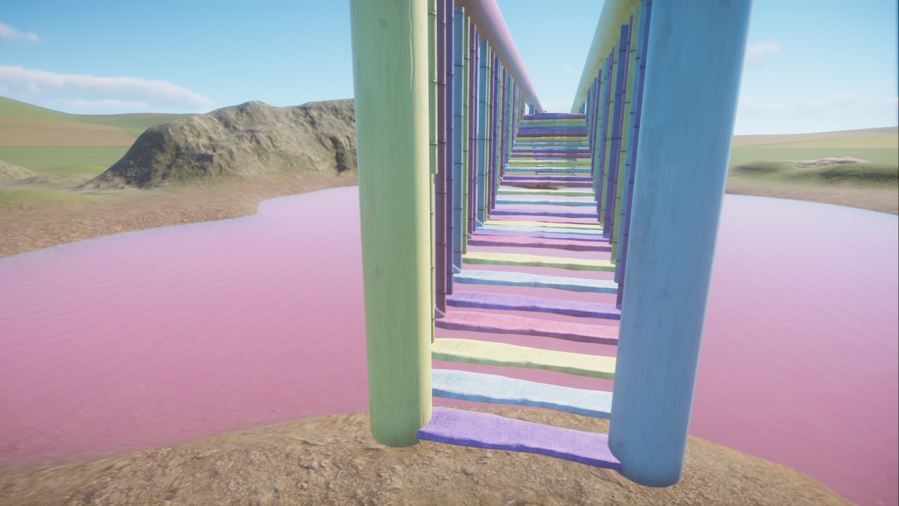 Pastel Animal Bridge