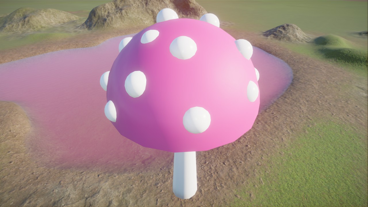 Fairy Mushroom Lamp
