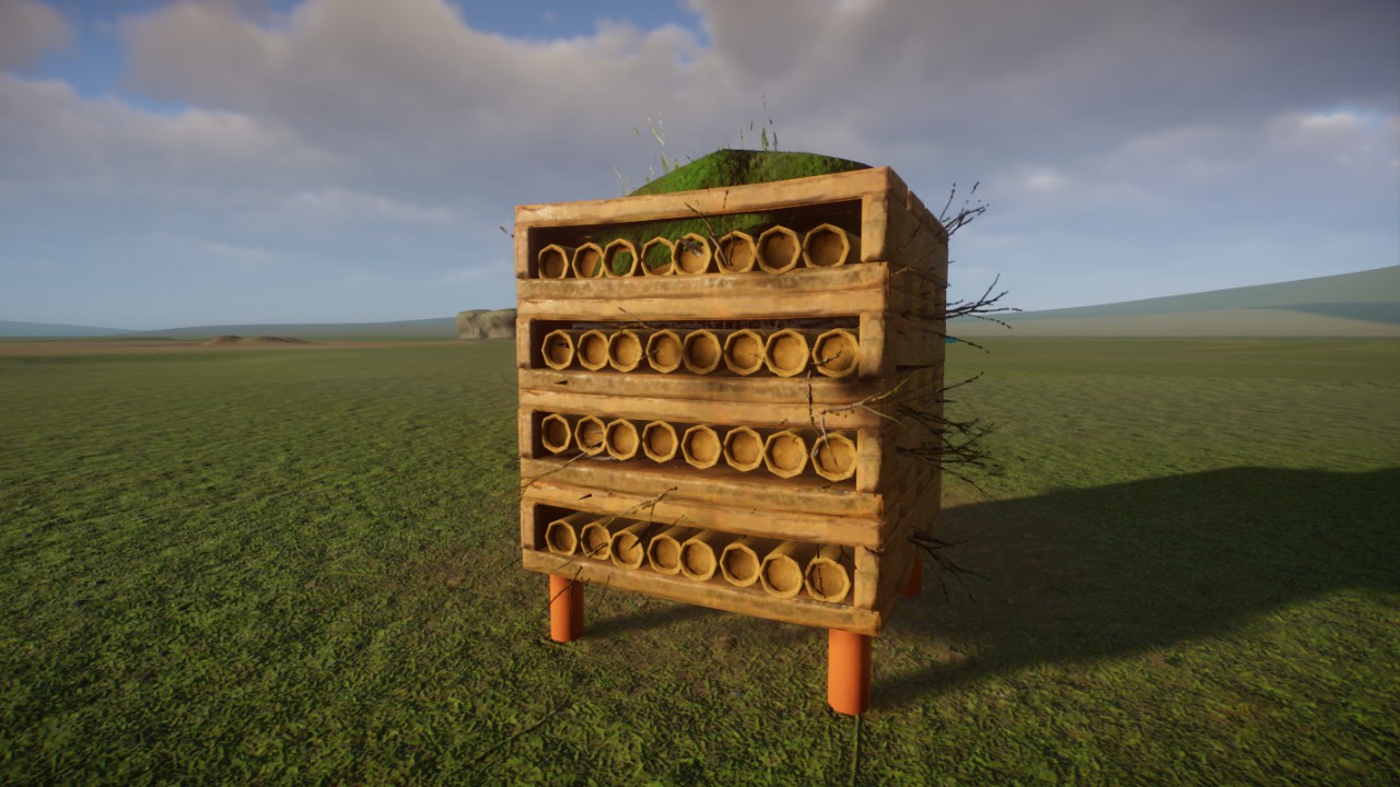 Bug Hotel for insects by ZSHplays